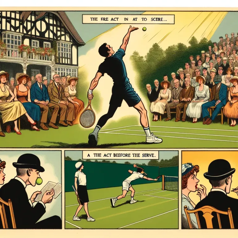 Искусство подачи в теннисе: ключ к успеху на корте