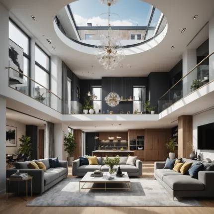 Потолки: ключ к обновлению интерьера и современному дизайну помещений