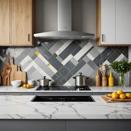 Как обновить интерьер кухни быстро и стильно: наклейки на кухонный фартук и плитку